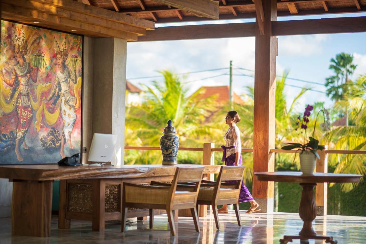 Adiwana Bisma Hotell Ubud Exteriör bild The lobby at the hotel