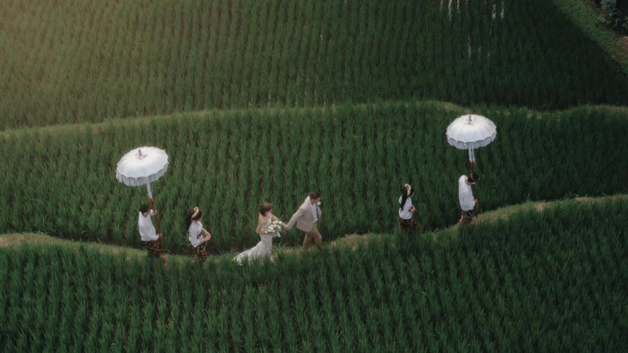 Adiwana Bisma Hotell Ubud Exteriör bild Wedding in Bali