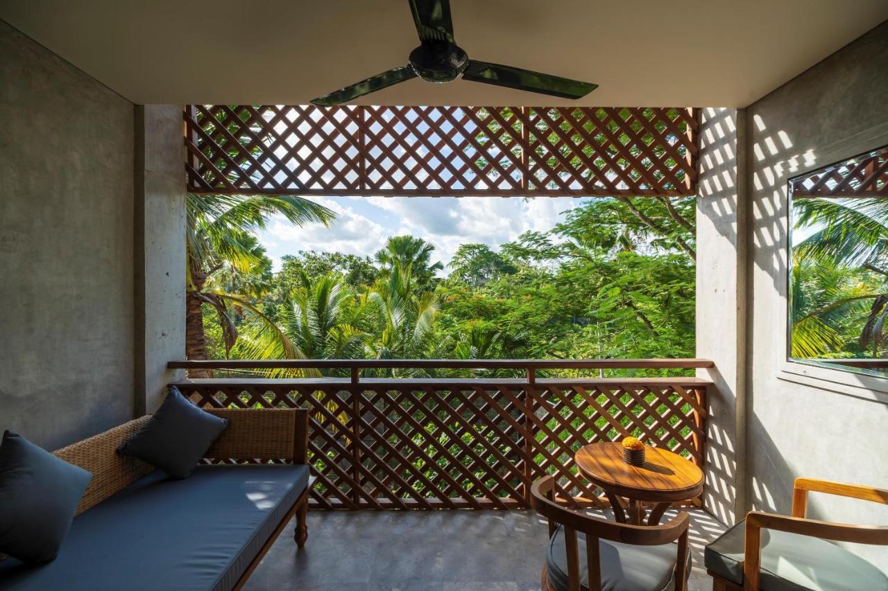 Adiwana Bisma Hotell Ubud Exteriör bild A view from a room at the hotel